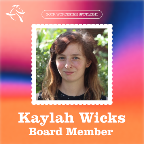 Headshot of GOTR Worcester board member Kaylah Wicks